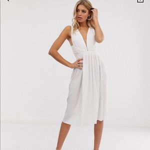 ASOS white dress - size 6, UK size 10
